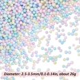 thumbnail image 2 of 26G Colorful Foam Balls Small Vase Filler Beads Bulk Microfoam Polystyrene Ball Round Weight Stuffed Fillers Decorations Beads Stuffing for Arts DIY Crafts Pillow Party Decor Filling Supplies, 2 of 6