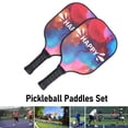 thumbnail image 4 of Pickleball Paddle and Ball, Pickleball Paddle Set Fibrablass para Entretenimiento, 4 of 7