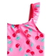 thumbnail image 3 of Wonder Nation Girls Ruffle Tankini Swimsuit, 2-Piece, Sizes 4-18, 3 of 3
