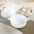 thumbnail image 4 of Egg Cooker Electric Egg Cooker, Chicken Shape Microwave 4 Steamer Boiler Cooker Banmo, 4 of 4