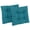 Aqua Blue, variant on 19-inch Squared Twill Tufted Dining Chair Cushion - Ruby Red