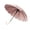Pink, variant on Reflective Border Umbrella Designed for Night Safety Featuring Windproofs