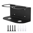 thumbnail image 4 of Zhuge Universal Steel spray Bottle Rack Heavy spray Bottle Rack Organizer Easy to Install Wall mounted Paint spray Bottle Organizer Garage Home Work Area Storage Rack (three holes), 4 of 5
