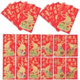 thumbnail image 4 of 60pcs Chinese New Year Red Envelopes Creative Rabbit Year Red Packets New Year Supplies Mixed Style, 4 of 9