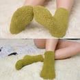 thumbnail image 4 of GZEFJRQM 6 Pairs Fluffy Socks Fuzzy Socks for Women Fleece Fluffy Cabin Plush Warm Sleep Soft Cozy Winter Adult Socks Bed Floor Socks Winter Pure Color Slipper Socks, 4 of 8