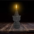 thumbnail image 3 of Vela de 3D con forma de iluminación hechas artesanía DIY negra para la decoración de la habitación de cinco ojos Sunnimix velas perfumadas, 3 of 8