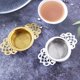 thumbnail image 4 of Tea Leaf Infuser Stainless Steel 11*6.5*2cm Hanging Double Ears Brand New, 4 of 7