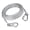20M, variant on Portable Windproof Clothes Rope 2mm Thick Plastic Coated Steel Wire Rope Clothesline for Outdoor Camping Clothesline