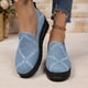 thumbnail image 1 of Xucatan Women's casual shoes, comfortable round-headed flat shoes cowboy uppers, casual shoes suitable for daily walking and work. Gift, 1 of 6