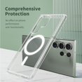 thumbnail image 3 of [PST] Samsung Galaxy S25 Ultra Case, Hybrid TPU Back Cover with Magnetic Wireless Charging (MagSafe Compatible), 3 of 4