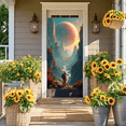 thumbnail image 5 of Beach Themed Party Backdrop Banner with Sandcastle Volleyball Scene Party Supplies Decorations for Outdoor Gatherings Summer Celebrations and Photo Props, 5 of 8