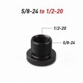 thumbnail image 4 of Black Thread Oil Filter Adapter, 5/8-24 to 1/2-20, 1/2-28, M14x1, M14x1.5, M14x1L Conversion Fittings for Automotive Use, 4 of 5
