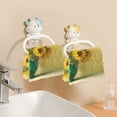 thumbnail image 5 of IAUYY 6 Pieces Thickened Absorbent Kitchen Towels and Dishcloths Set ,11" x 11" Premium Dishcloths for Washing Dishes Rags Everyday and Automobile Blue Hydrangea, 5 of 8