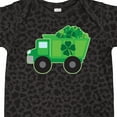 thumbnail image 4 of Inktastic St Patricks Day Irish Clover Dump Truck Childs Boys Baby Bodysuit, 4 of 5