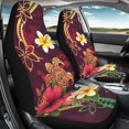 thumbnail image 4 of XYZCANDO Hawaiian Hibiscus Car Seat Covers for Man Protector Auto Seat Covers Soft Anti-Slip, for Truck SUV Van, 4 of 10