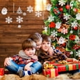 thumbnail image 4 of Ayieyill Christmas Tree Decoration Snowflake Ornaments - 46pcs White Glitter Christmas Snowflake Tree Hanging Ornaments for Xmas Holiday New Year Party Winter Wonderland Decorations, 4 of 8