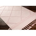 thumbnail image 3 of Mark&Day Wool Rugs, 5x7 Ameland Global Pale Pink Area Rug, White Pink Carpet for Living Room, Bedroom or Kitchen (5' x 7'6"), 3 of 6