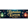 thumbnail image 4 of Ramadan Kareem Backdrop Banner Decorative Lanterns Mosque Design for Eid Mubarak Party Islamic Celebration Photography Props Home Decor Background, 4 of 4