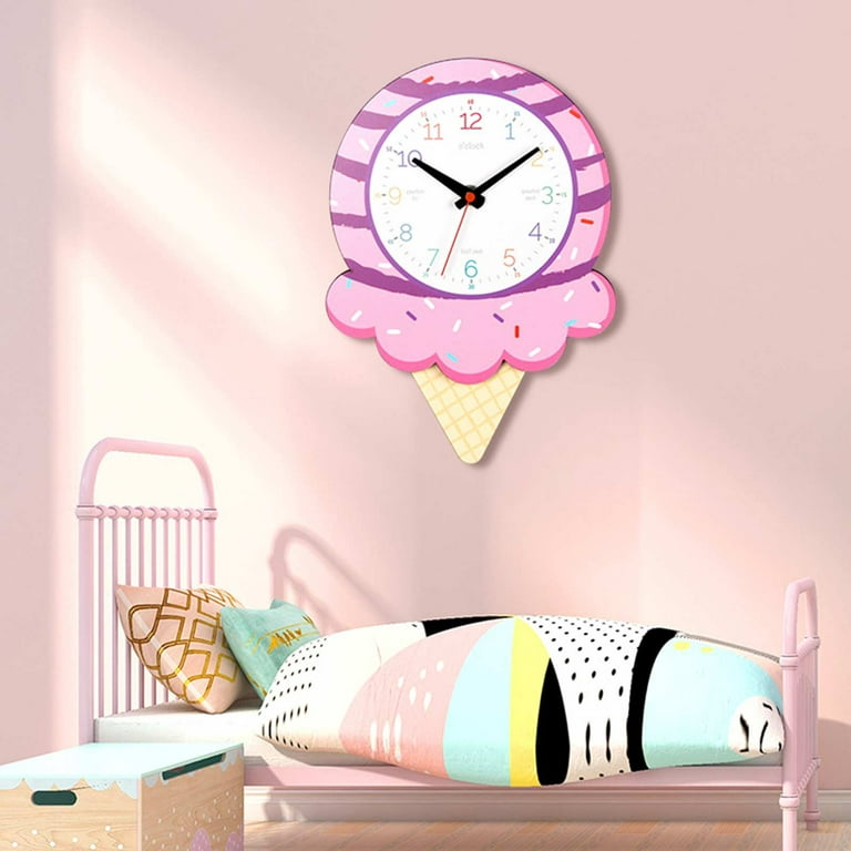 Creative Cartoon Swing Clock Children Kids Gifts Home Decoration