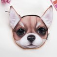 thumbnail image 3 of TISHITA Ladies Creative Dog Cosmetic Bag Makeup Case Bag Card Holder 04, 3 of 8