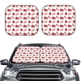 thumbnail image 2 of Sikiie Strawberry Print Foldable Car Windshield Sun Visor, Car Window Sunshade Suitable for Sedan, SUV and Truck Car Accessories-Medium, 2 of 6