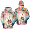 thumbnail image 3 of Happy Birthday to Cavalier King Charles Spaniel Kitten Party Balloons Cake All Over Print 3D Hoodie Unisex Merch Hoodies Dog Lover Gifts - 00027, 3 of 6