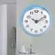 thumbnail image 3 of Reloj de ducha con ventosa, reloj de ducha con ventosa, reloj de ducha resistente al agua con esfera redonda con números arábigos, 3 of 5