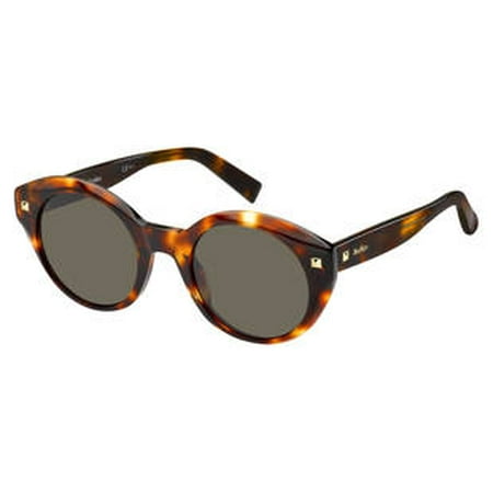 Max Mara DOTS I 0WR9 Brown Havana Cat Eye Sunglasses