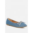 thumbnail image 2 of Ellerby Embellished Bow Detail Ballet Flats, 2 of 10