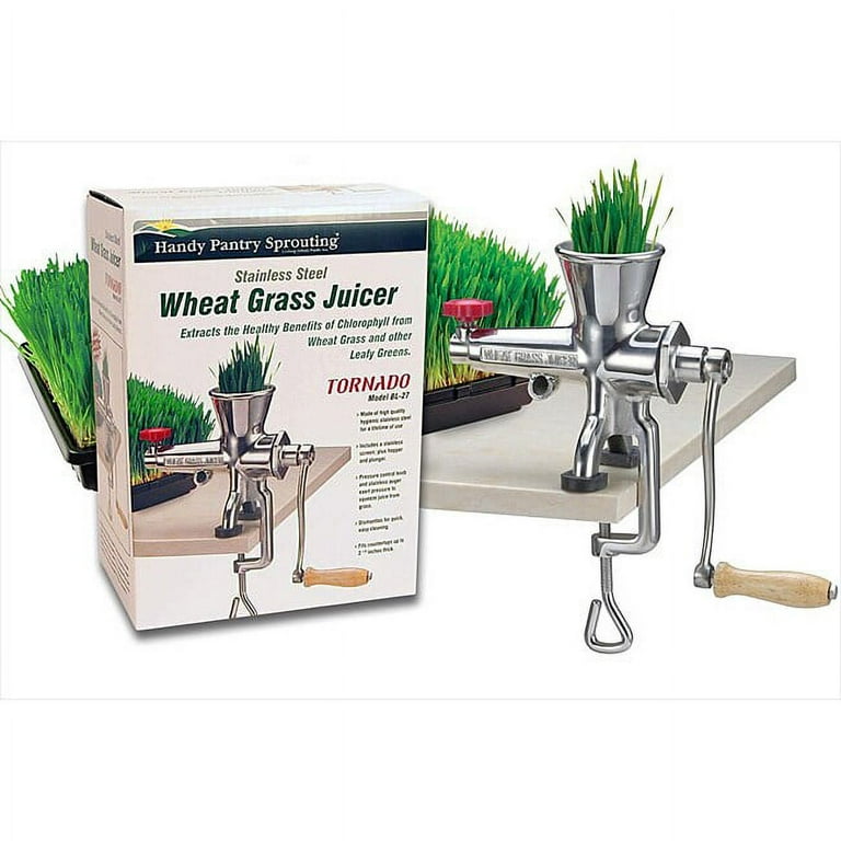 Handy Pantry Tornado Stainless Steel Wheatgrass Juicer BL-27