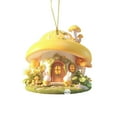 thumbnail image 1 of Kjfeif Easter House 2D Acrylic Small Hanging Pendant, Mini House Shaped Car Interior Charm & Backpack Pendant, Cute Acrylic Ornament, for Easter Spring Home Car Festive Decor & Daily Accessory, 1 of 8