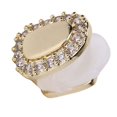 thumbnail image 1 of Single Tooth, Hip Hop Teeth Bling Teeth Accessory Decoration for Teeth Rapper Costume Cosplay Single Tooth, 1 of 7