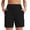 Black, variant on AJGRHE Sleek Solid Flex Yoga Shorts For Fitness And Casual Wear Lightweight Stretchy Gym High Wlex Comfort Wine XL