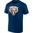 thumbnail image 2 of Men's Fanatics Navy Chicago Bears Chrome Dimension T-Shirt, 2 of 3