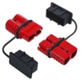 thumbnail image 1 of 2Pcs Accessory Charging Practical Portable Connecting 50A 600V Pair Plug Battery Trailer Quick Conne, 1 of 5