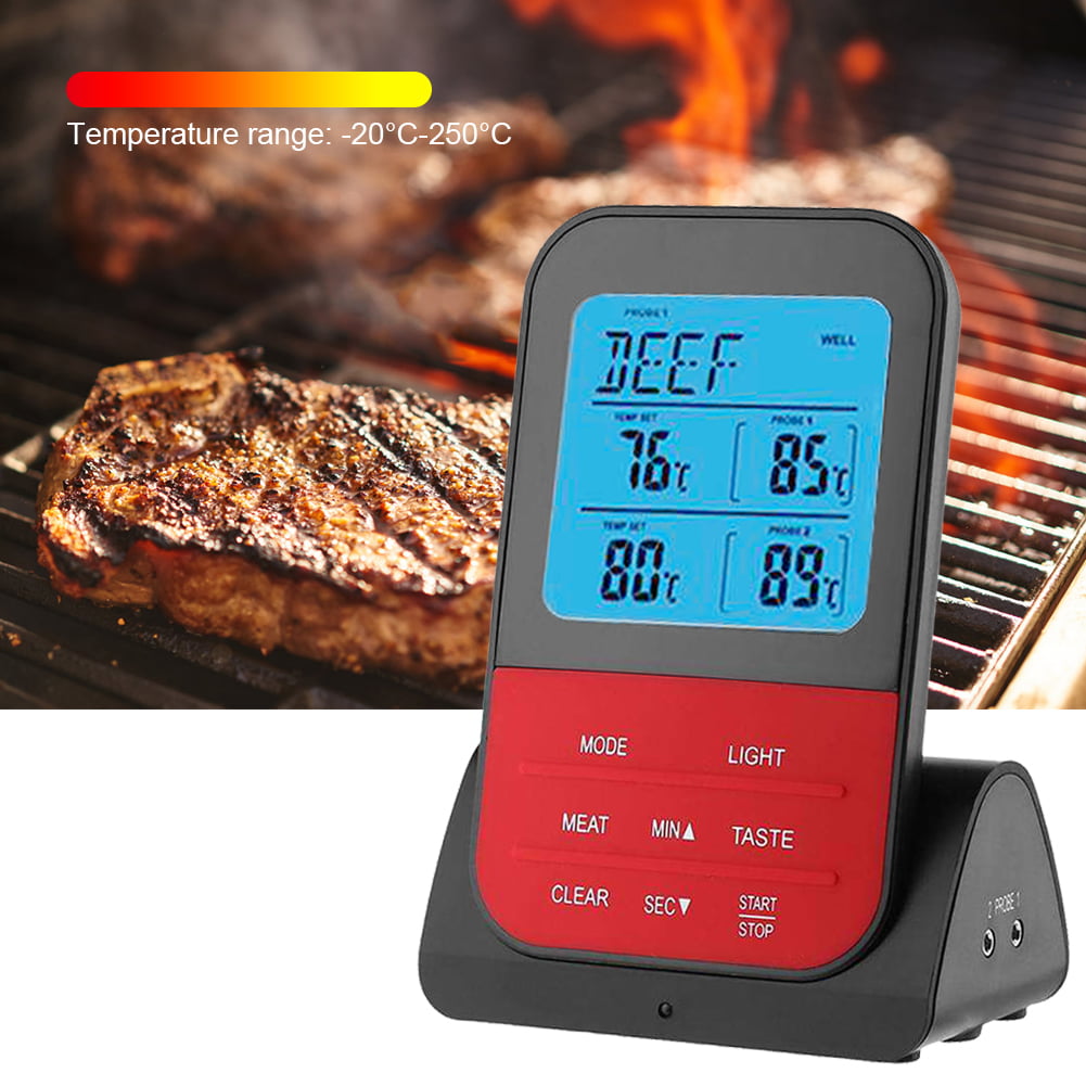 Digital Wireless BBQ Kitchen Tools Food Probe BBQ Cooking Thermometer BBQ Grill 