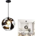 thumbnail image 1 of Lámpara colgante Retro de techo de Metal para interiores, accesorios industriales, E27, globo, Chaner, Compatible con cama Hote, 1 of 5
