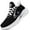 Black-grey-w, variant on Men's Athletic Running Shoes Lightweight Comfortable Skull Goth Shoes Casual Sports Gym Walking Tennis Sneakers for Women