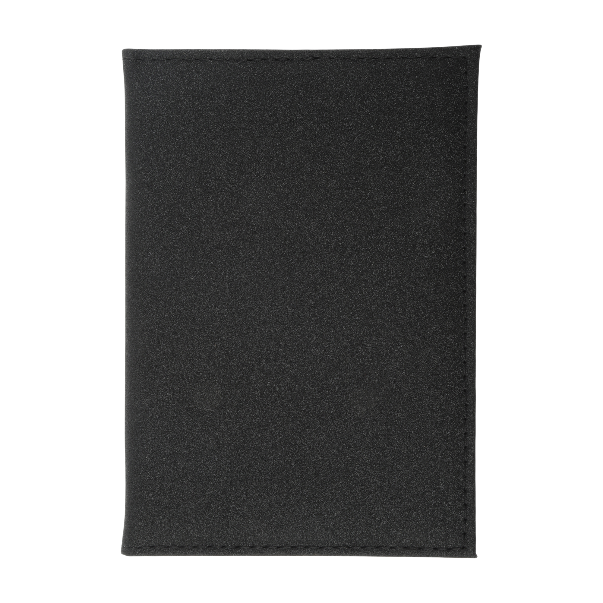 Unique Bargains Letter Airplane Pattern Passport Holder 1 Pc Black