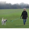 thumbnail image 4 of GHSDFBB Plutus Pet Rope Dog Leash 6ft Long,Traffic Padded Two Handle,Heavy Duty,Reflective Double Handles Lead for Control Safety Training,Leashes for Large Dogs or Medium Dogs,Dual Handles Lead, 4 of 6