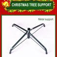 thumbnail image 4 of Leodye 1pcs Folding Christmas Tree Stand, Replacement Christmas Tree Base for Artificial Tree, Metal Xmas Tree Holder Fits Tree Pole-13.8in, 4 of 4