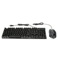 thumbnail image 2 of Combinación de teclado y ratón USB NikouMX Teclado luminoso Teclado para PC Ratón Respuesta rápida, 2 of 8