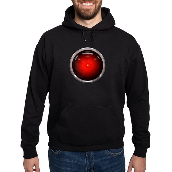 CafePress - HAL 9000 Hoodie (Dark) - Pullover Hoodie, Classic, Comfortable Hooded Sweatshirt