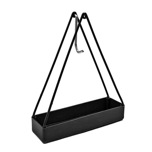 Portable Iron Mosquito Coil Holder with Handle, 2024 New Iron Mosquito Coil Holder Fireproof Triangle Designer Incense Burner for Home and Camping