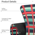 thumbnail image 4 of Yayeee Faucet Mat for Kitchen Sink 14.7" Diatomite Long Splash Guard Pad, Green Plaid, 2 Pack, 4 of 7
