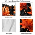 thumbnail image 4 of luoweisi Men's Beach Shorts Quick Dry Swim Trunks with Mesh Lining Maple Leaf S, 4 of 5