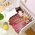 thumbnail image 2 of Yibo Sunflower Love Letter to My Daughter Blanket Flannel Soft and Comfortable Anti-static Bed Sofa Blanket, 2 of 4