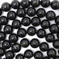 thumbnail image 2 of HOOUN Natural Rainbow Black Obsidian Round Beads 15" Strand 4mm 6mm 8mm 10mm 12mm-8 mm, 2 of 7