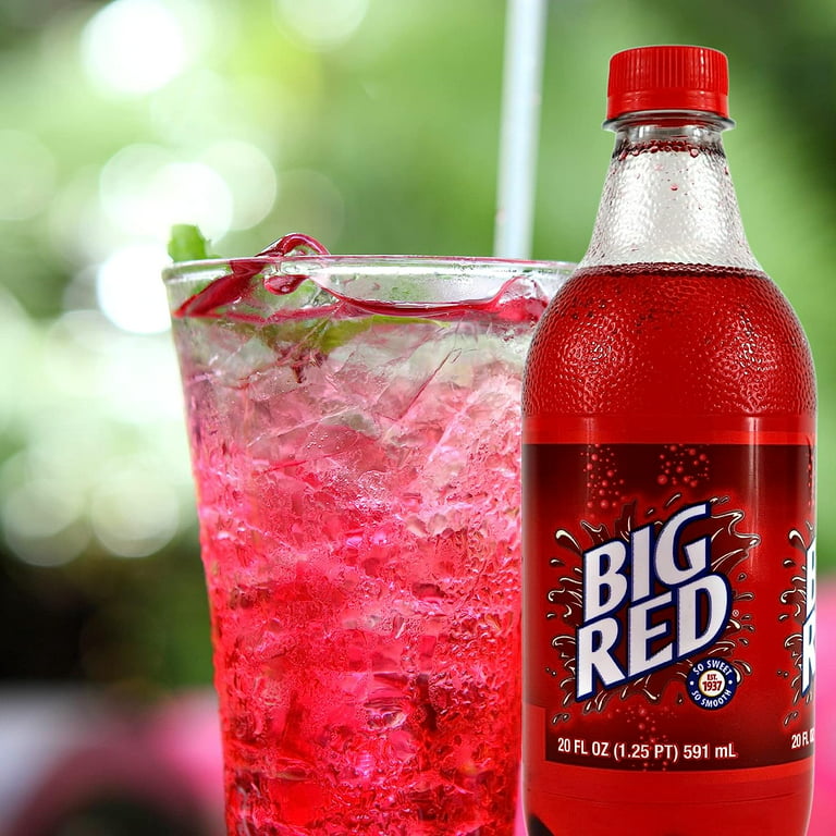 Big Red Soda Soft Drink, 20-Ounce (Pack of 24)