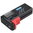 thumbnail image 2 of Shisuyan BT-168D Universal Digital LCD 9V 1.5V AA AAA Cell Button Battery Tester Checker (Black), 2 of 4